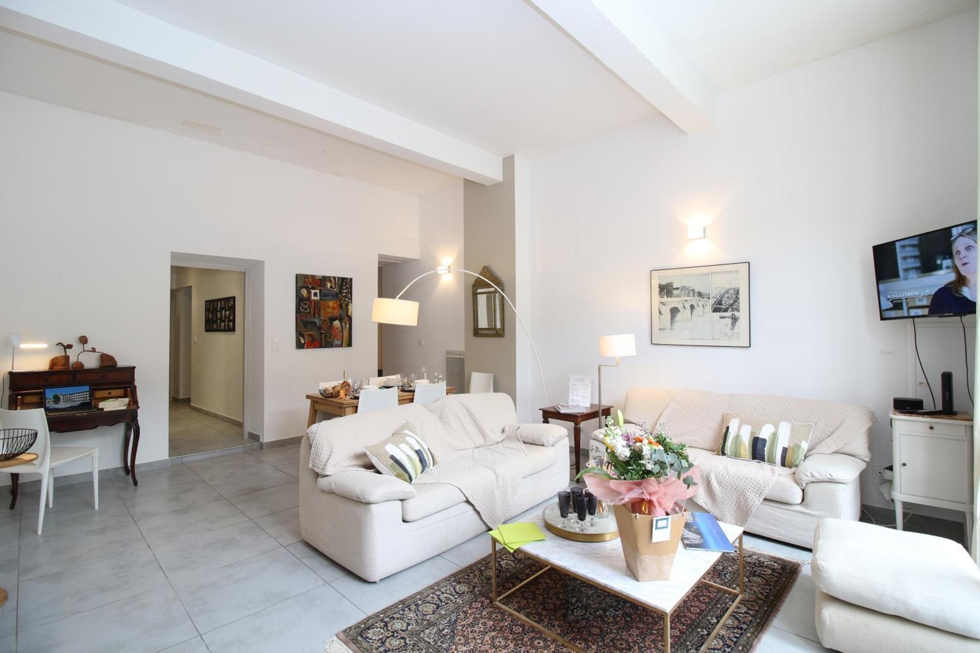 T3 Appartement Hypercentre Proche Commerce- Parking - 2 Chambres Wifi Gratuit Avignon Exteriör bild